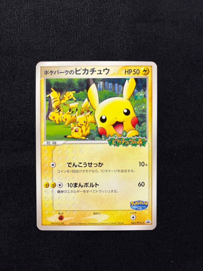 ポケパークのピカチュウ PROMO PCG-Pプロモカード 043/PCG-P