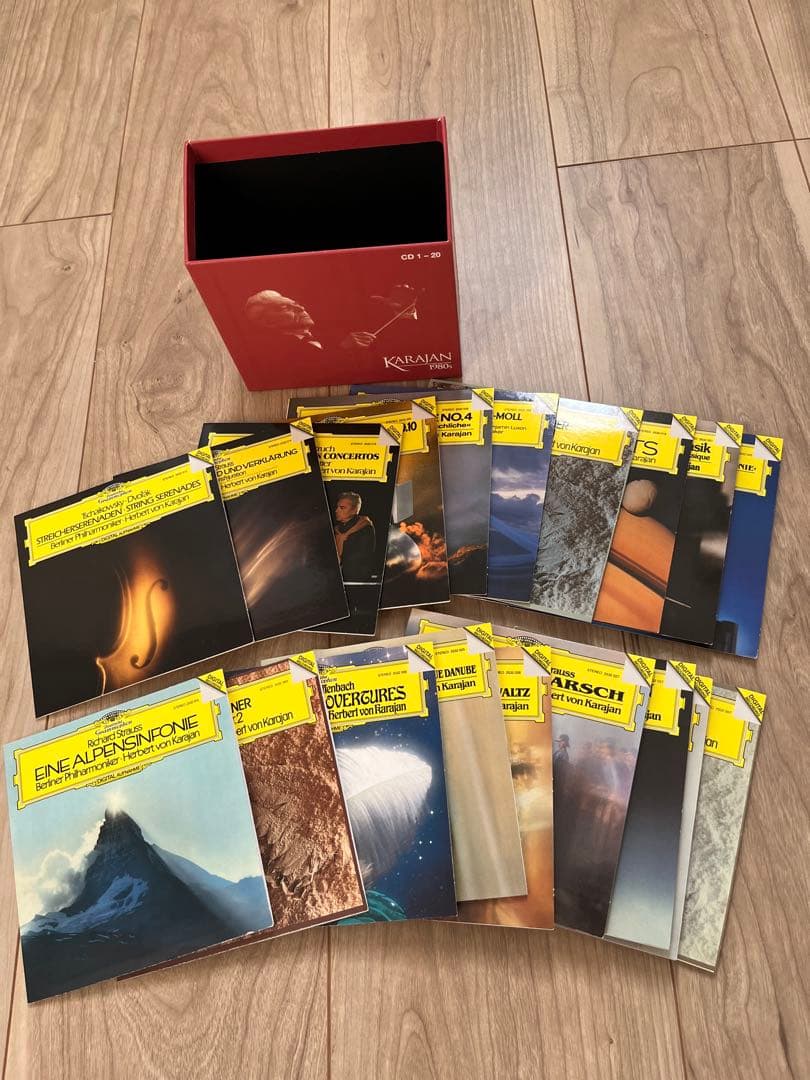 カラヤン　KARAJAN 1980s オーケストラ録音集
