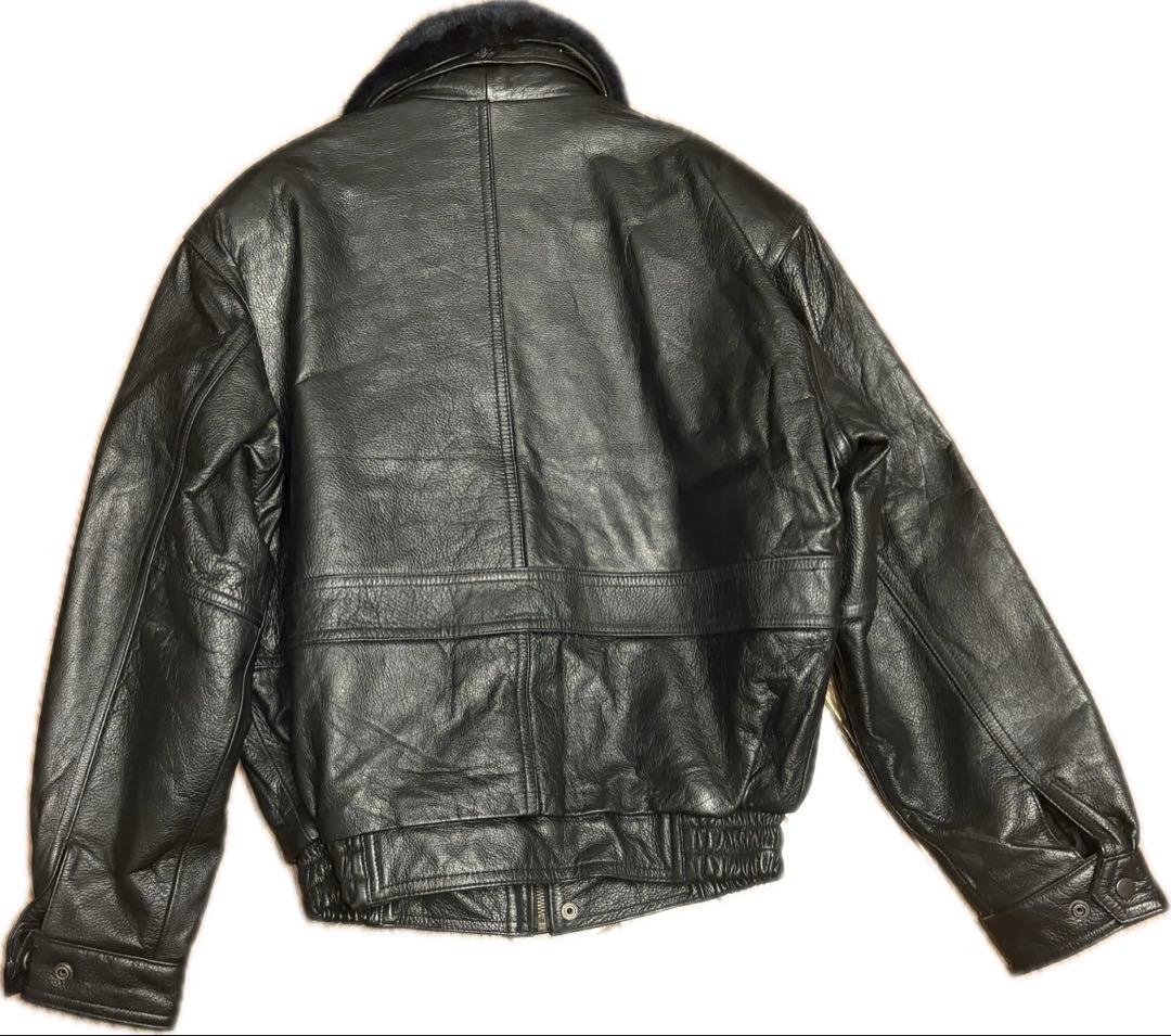 牛革レザージャケット　cow leather jacket 値下げ⭕️