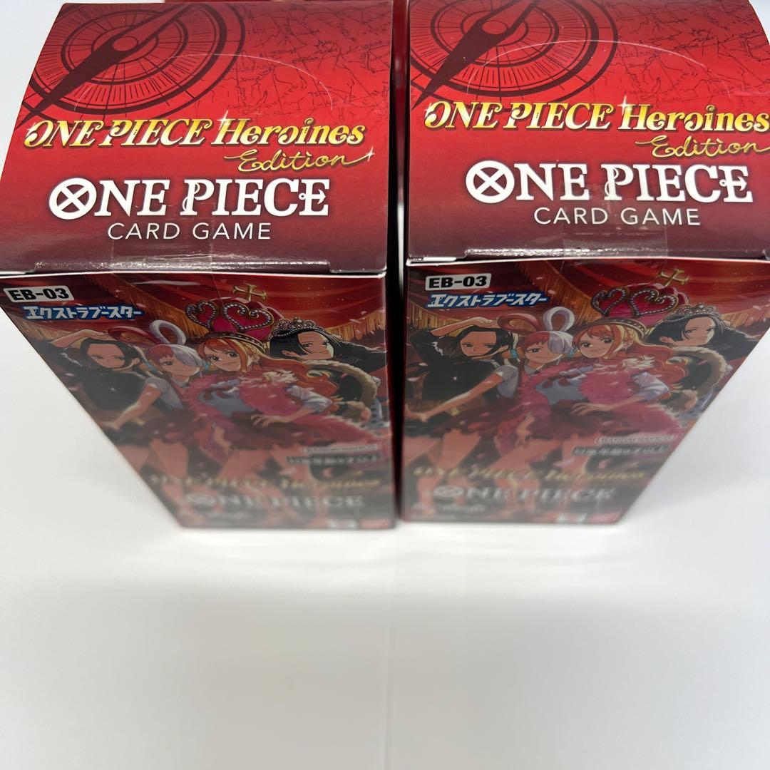 ワンピースカード 受け継がれる意志 ヒロインズ 各2BOX
