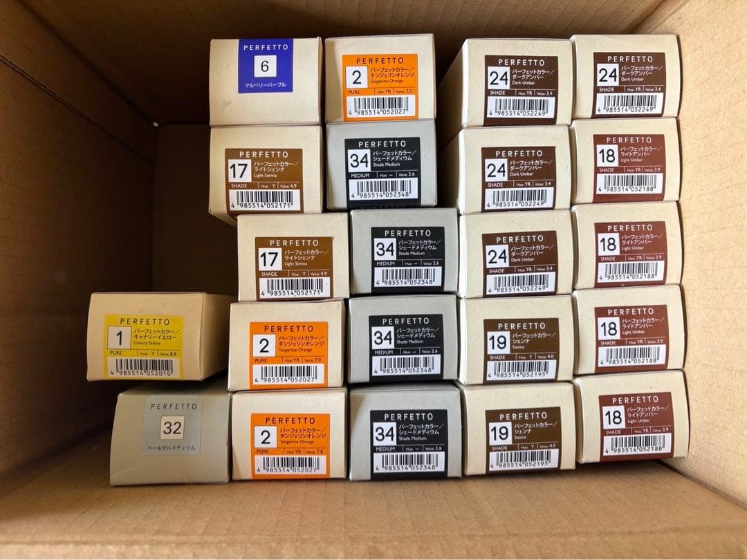 ナンバースリー ヘアマニキュア パーフェットカラー22本