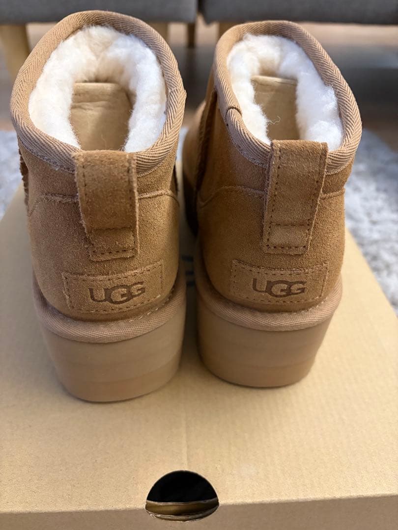 靴 UGG 24cm W CLASSIC ULTRA MINI PLATFORM