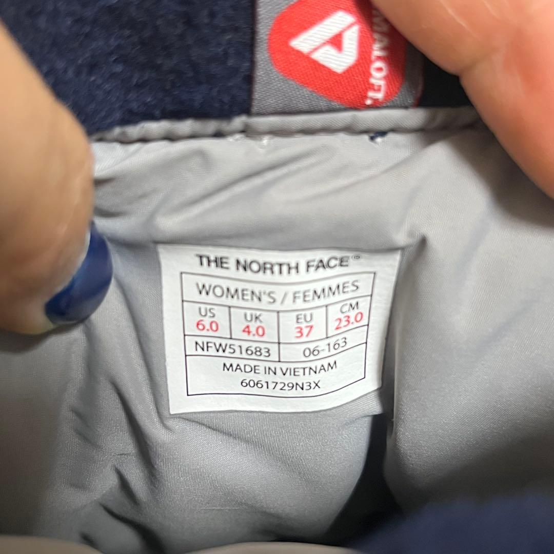 【新品】THE NORTH FACE ヌプシブーツ ブーティ ネイビー 23cm