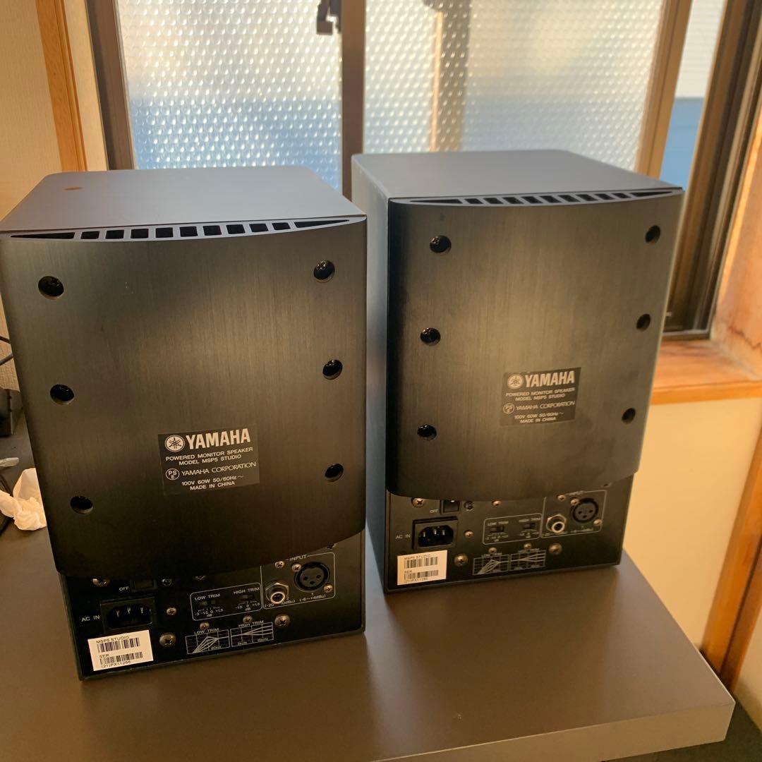 YAMAHA MSP5 Studio　ヤマハスピーカー ブラック　有線スピーカー