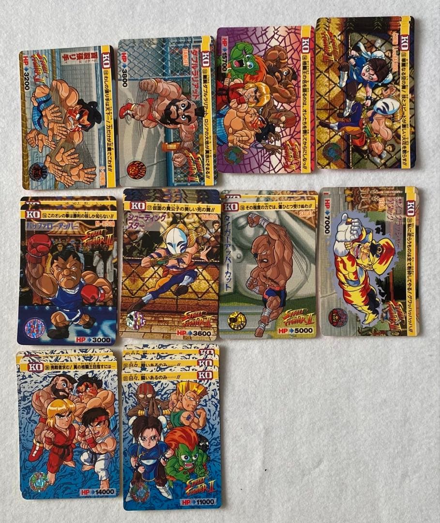 ストリートファイターⅡ カードダス　コンプリートセット　スト2 バンダイ