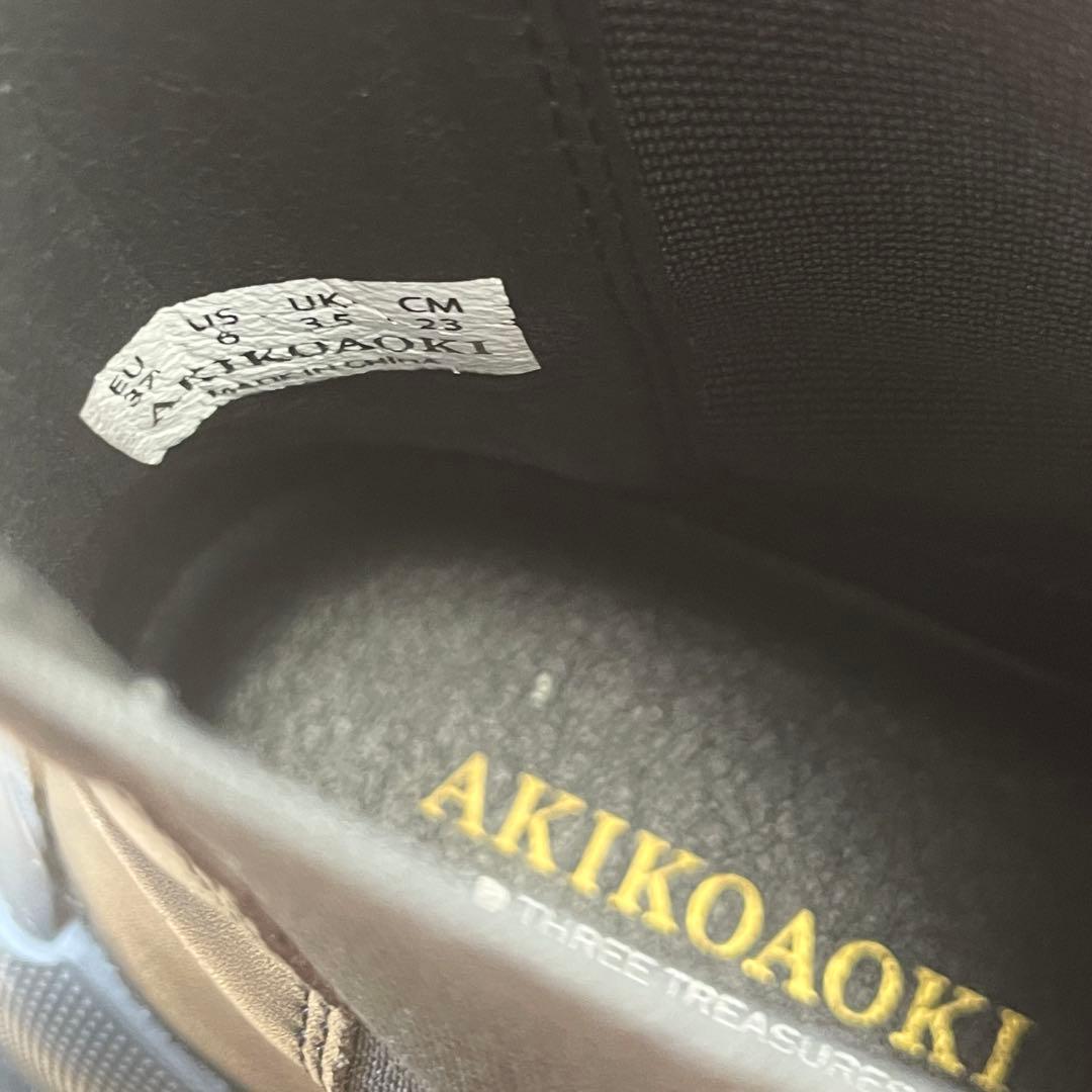 AKIKOAOKI ショートブーツ 23cm 袋付き