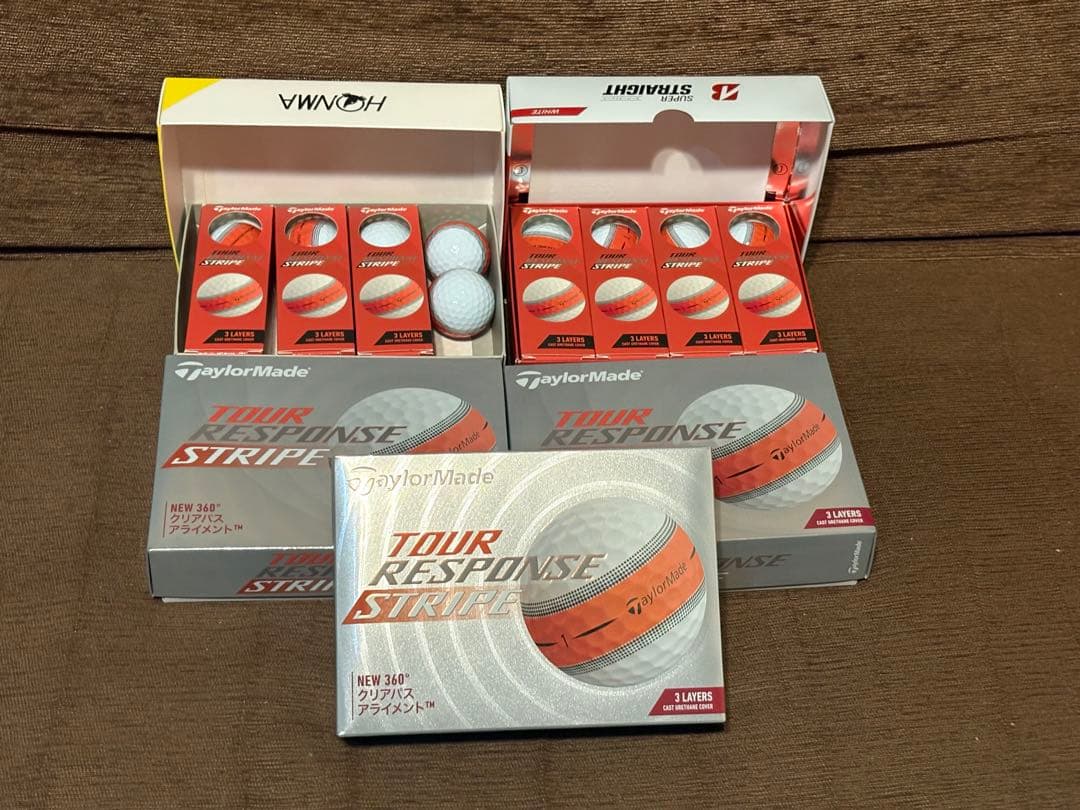 ツアーレスポンス　ストライプ　4ダース3スリーブばら2球　合計59球！