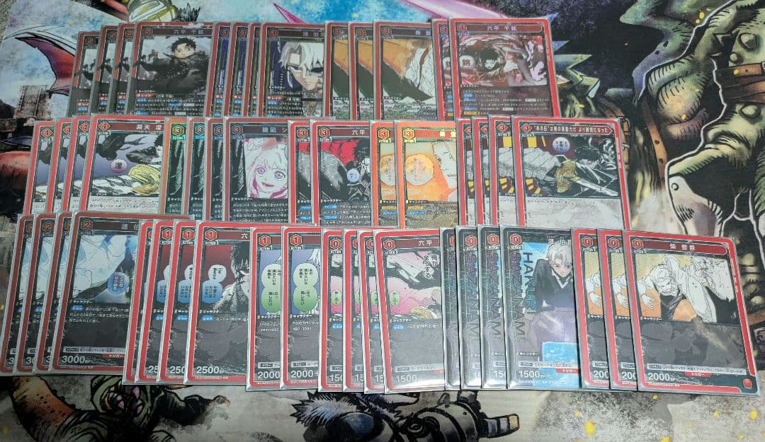 ユニオンアリーナ　赤カグラバチ　デッキ