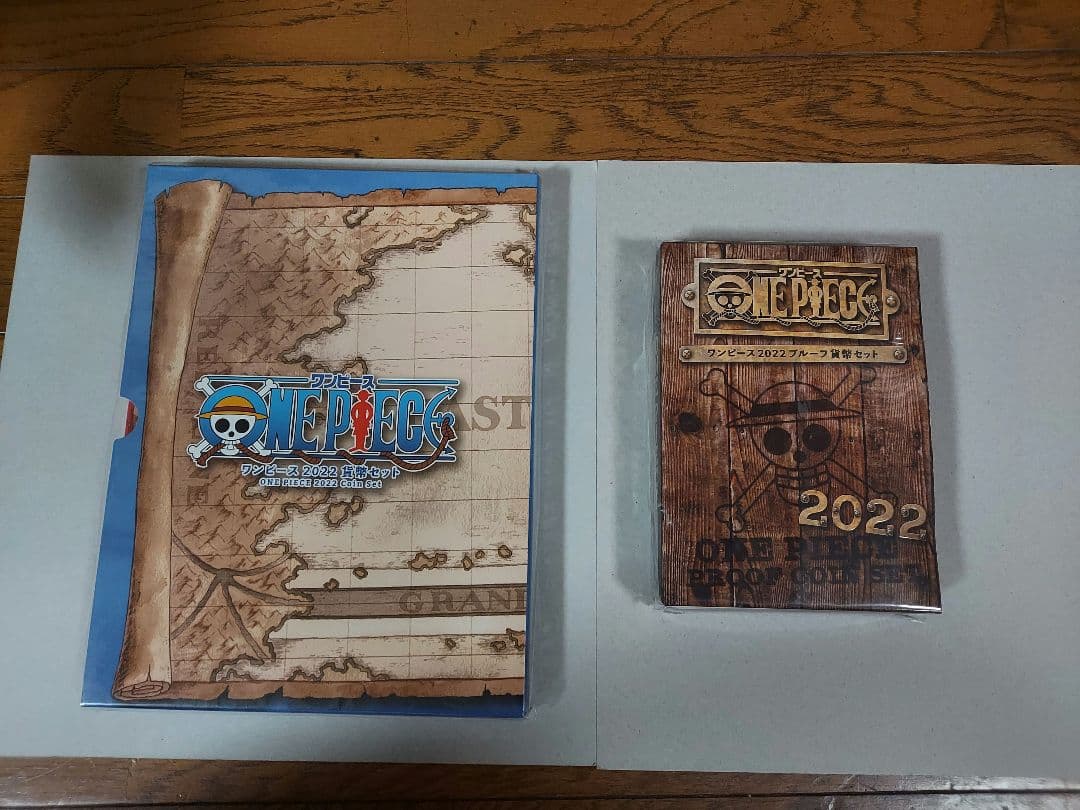 ワンピース　プルーフ　貨幣セット 2セット　規定より現行通過は付属しません