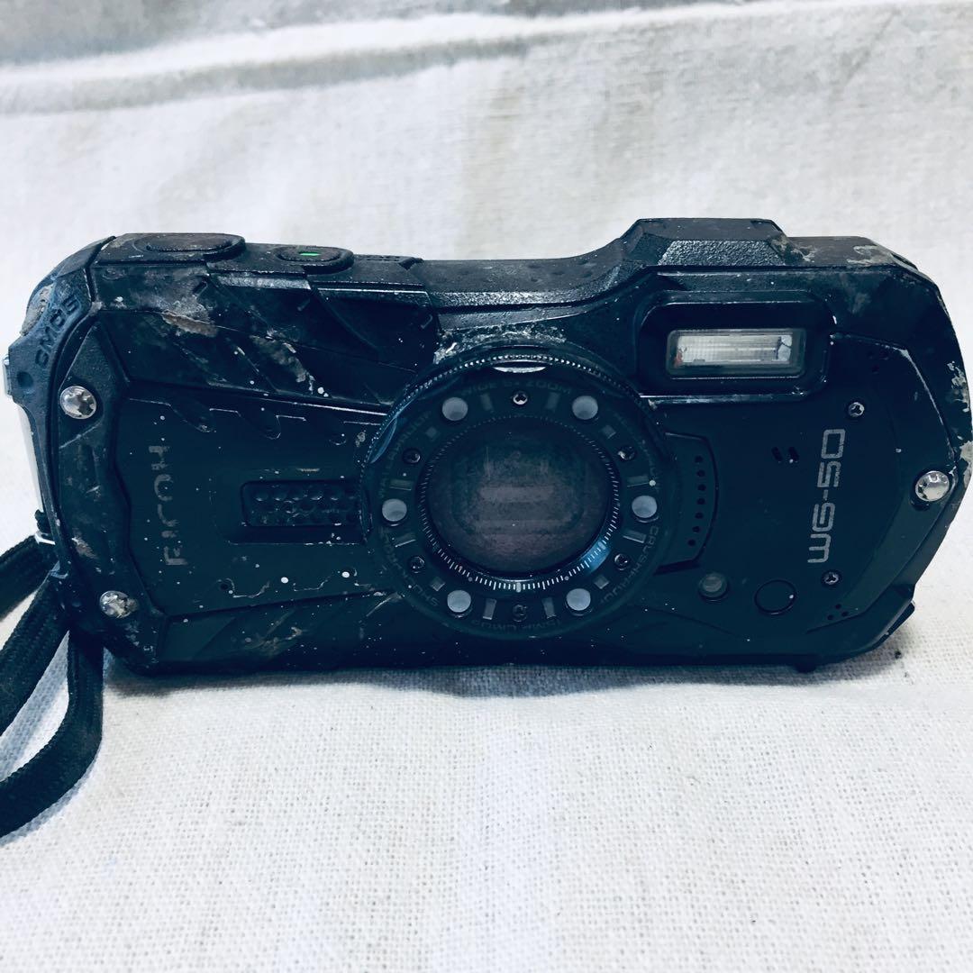 RICOH リコー WG-50 防水 防塵 耐衝撃 現場 耐寒 タフカメラ