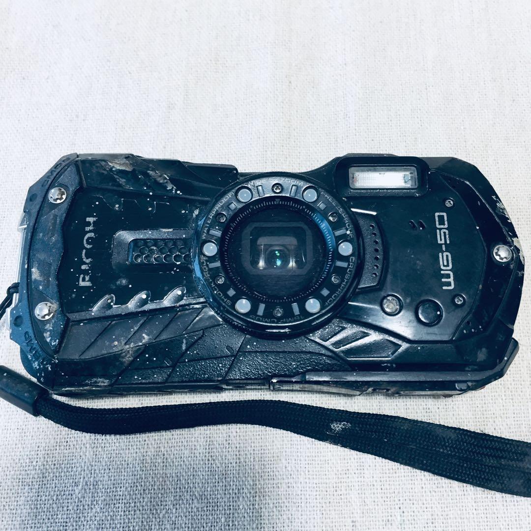 RICOH リコー WG-50 防水 防塵 耐衝撃 現場 耐寒 タフカメラ