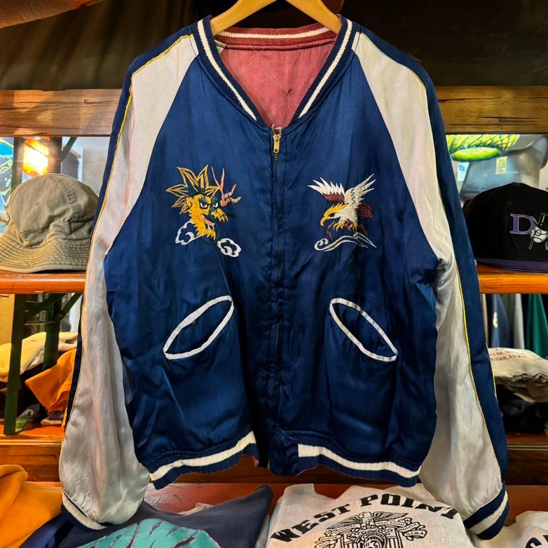 スペシャルビンテージ ！50s スーベニアジャケット BIG SIZEスカジャン