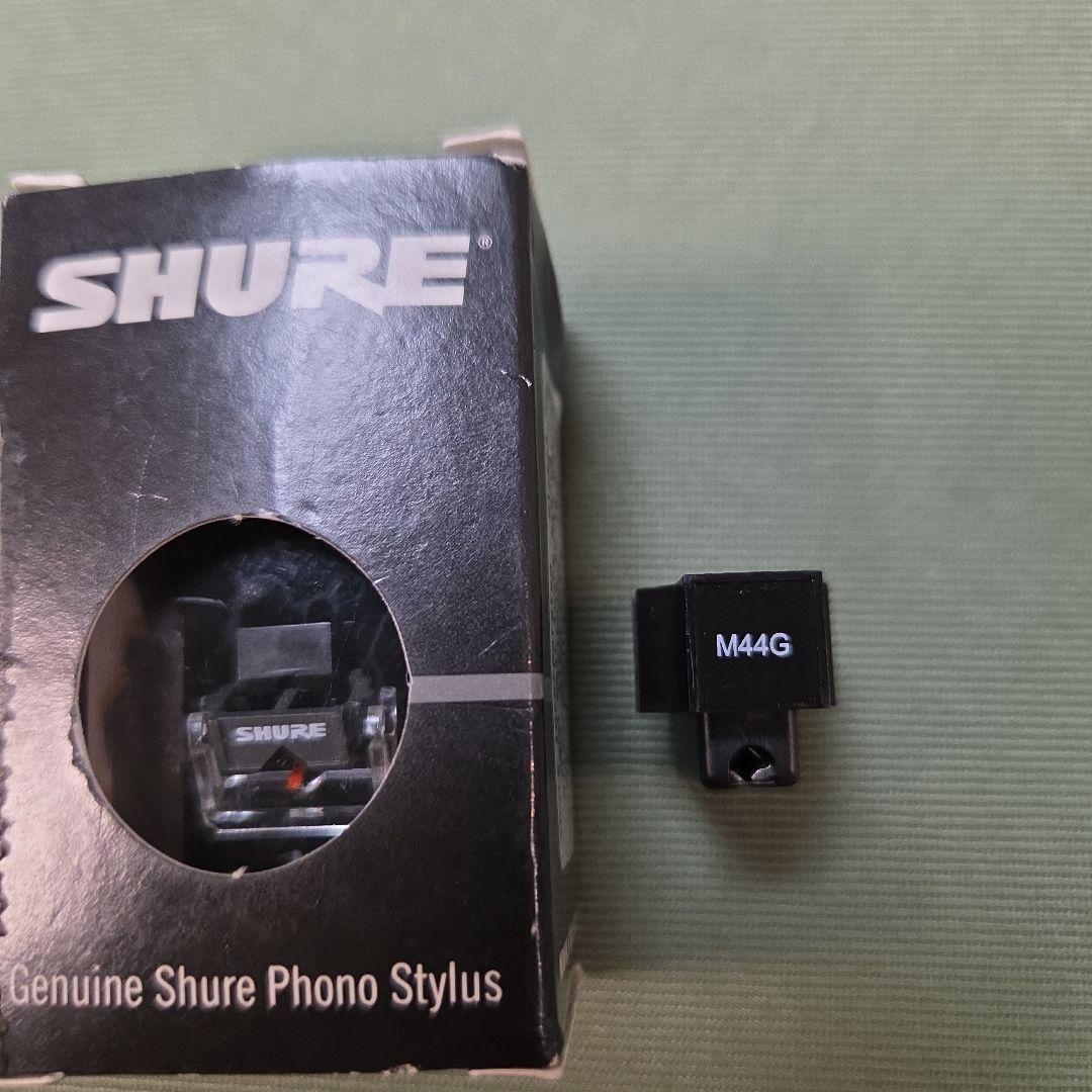 SHURE シュアーM44G カートリッジボディ+ N44G純正新品交換針