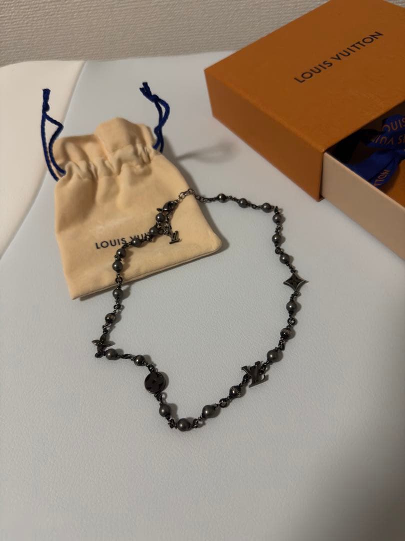 新作　ルイヴィトン　パールネックレス