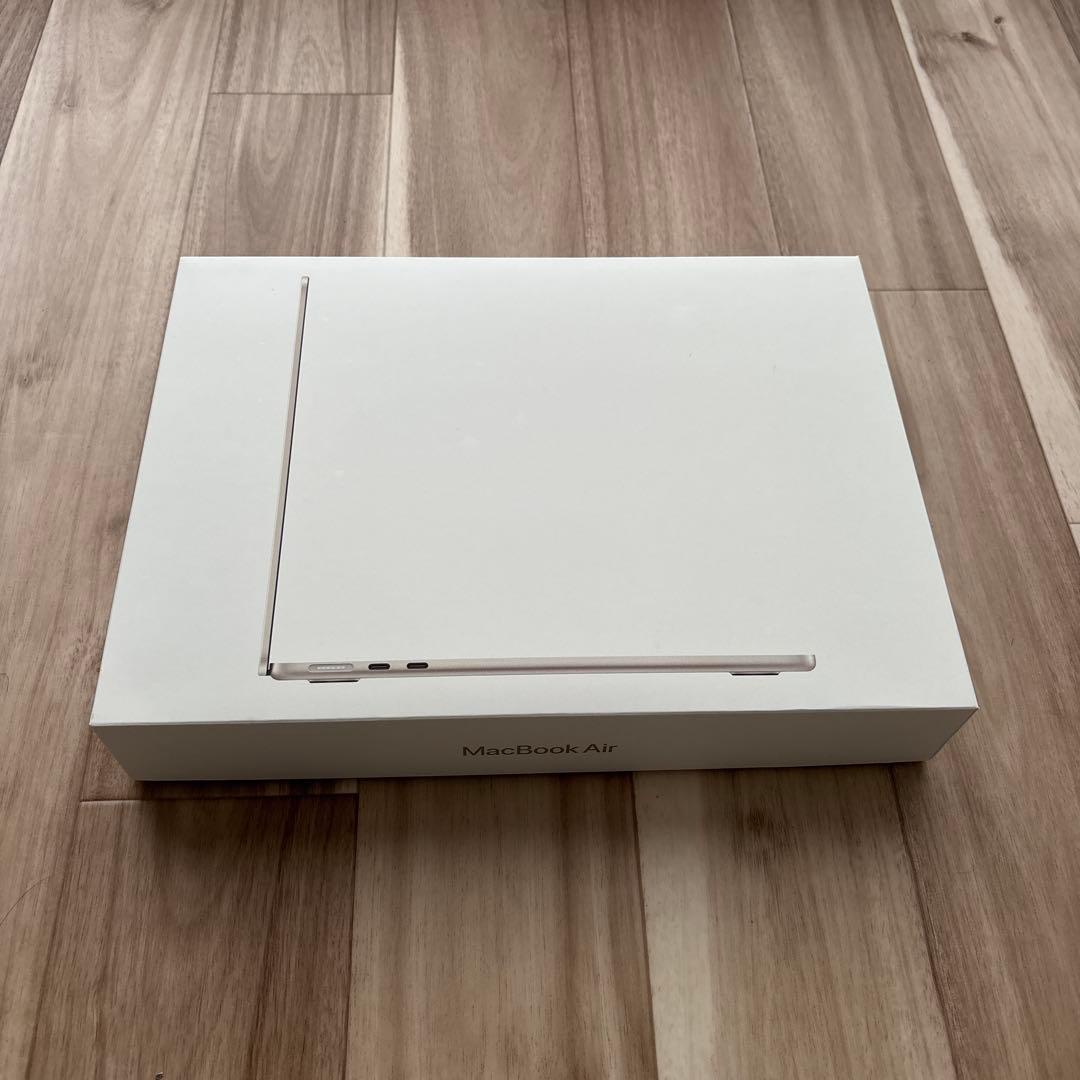 MacBookAir M3 13インチ 16GB 512GB 2024年9月購入