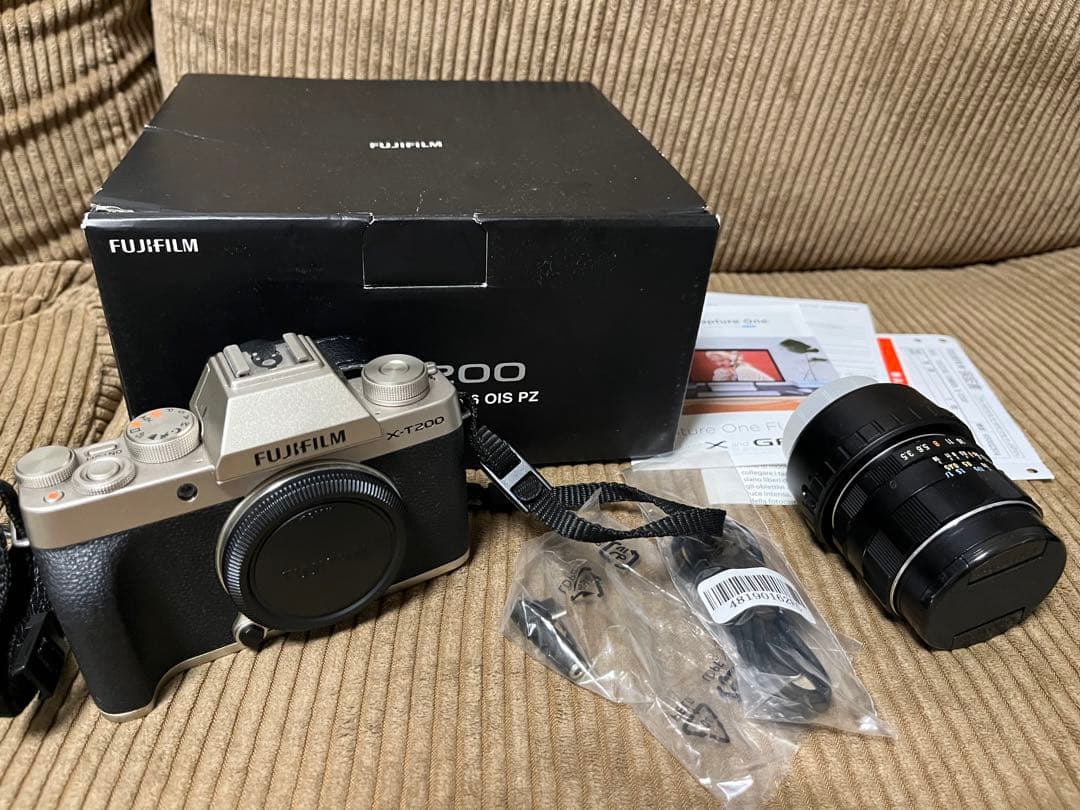 FUJIFILM X-T200本体+ SMC Takumar 55mm F1.8