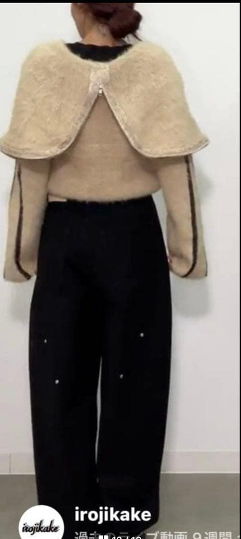 irojikake イロジカケ　GRASS JACKET (CAMEL)完売品