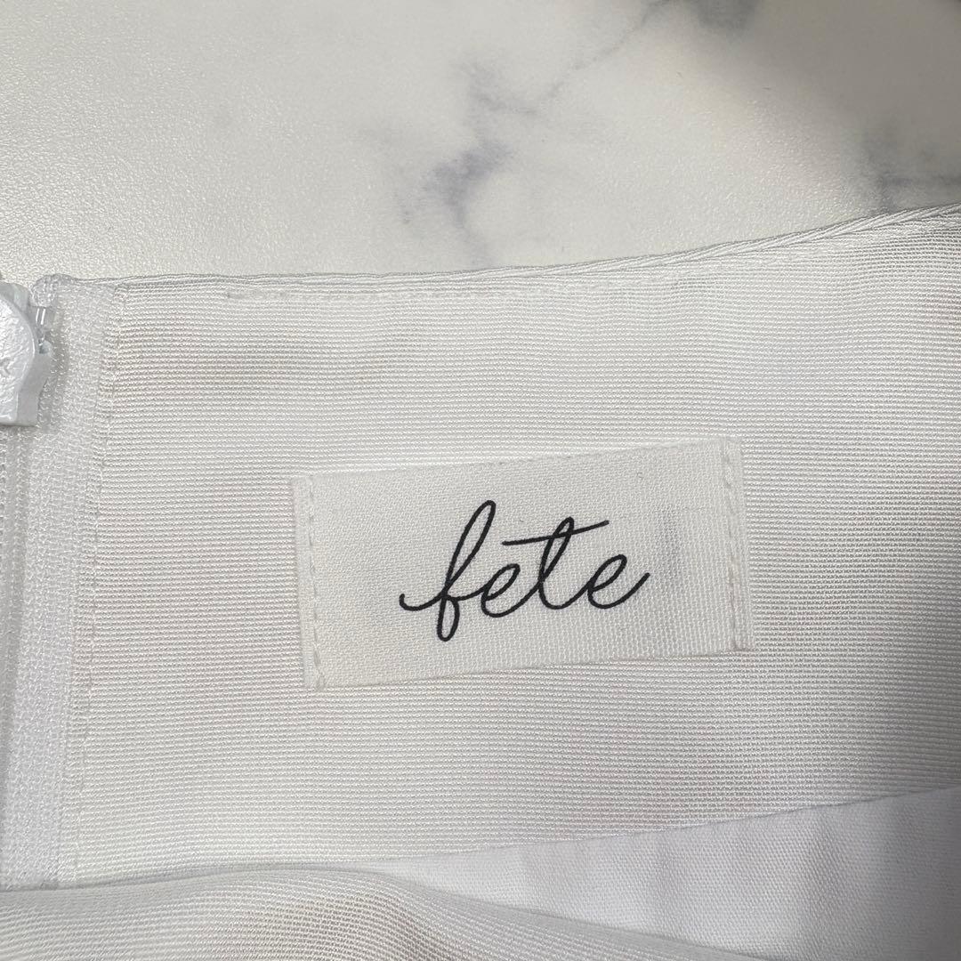 美品 フェテ 完売品 キャンディブラウス S 白