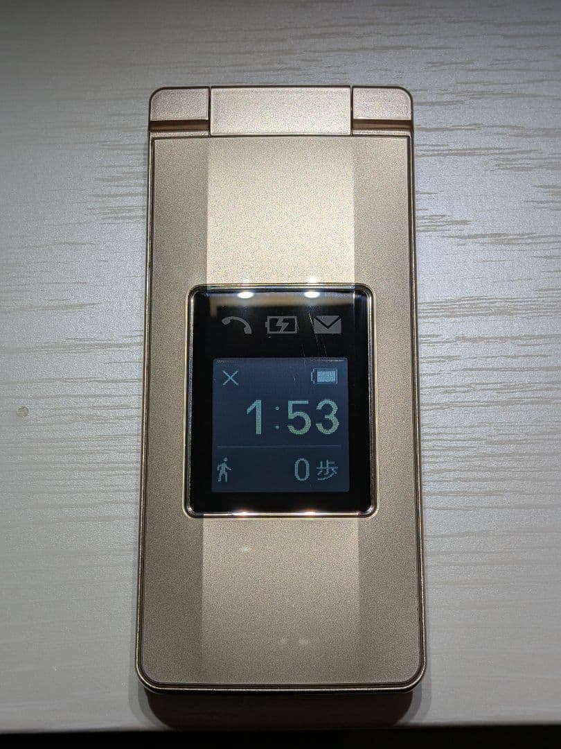 SHARP A207SH かんたん携帯11 ゴールド SOFTBANK ガラケー