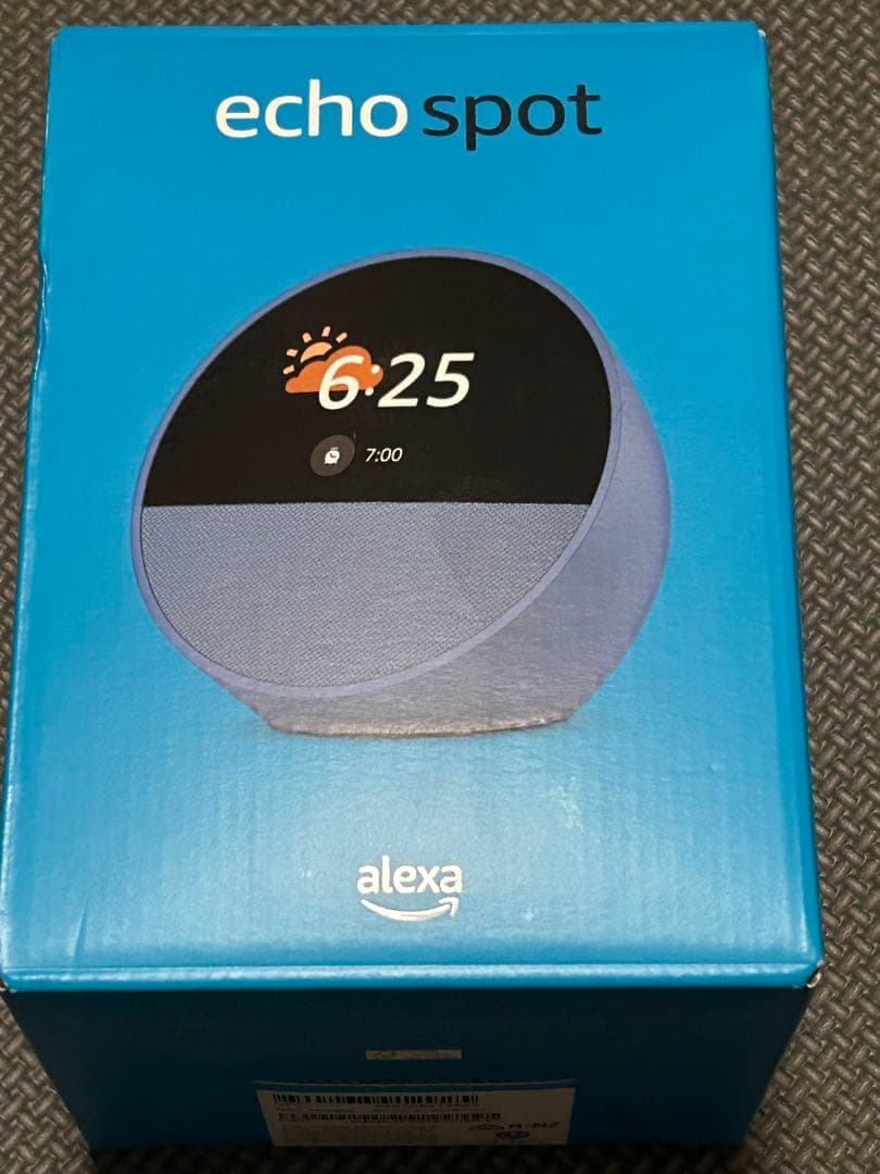 【新品未開封】Echo Spot 白（ブルー）2024年発売