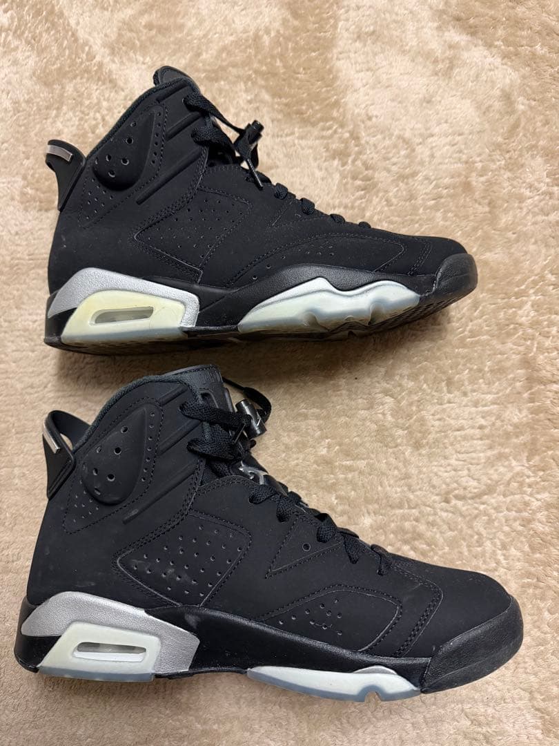 シューズ(男性用) Nike Air Jordan 6 Retro llic Silver