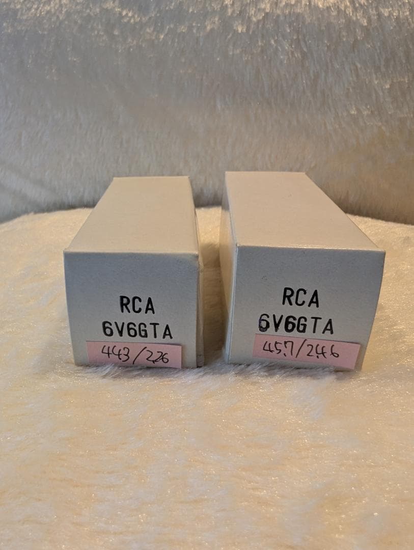 RCA 6V6GTA 真空管 2本セット