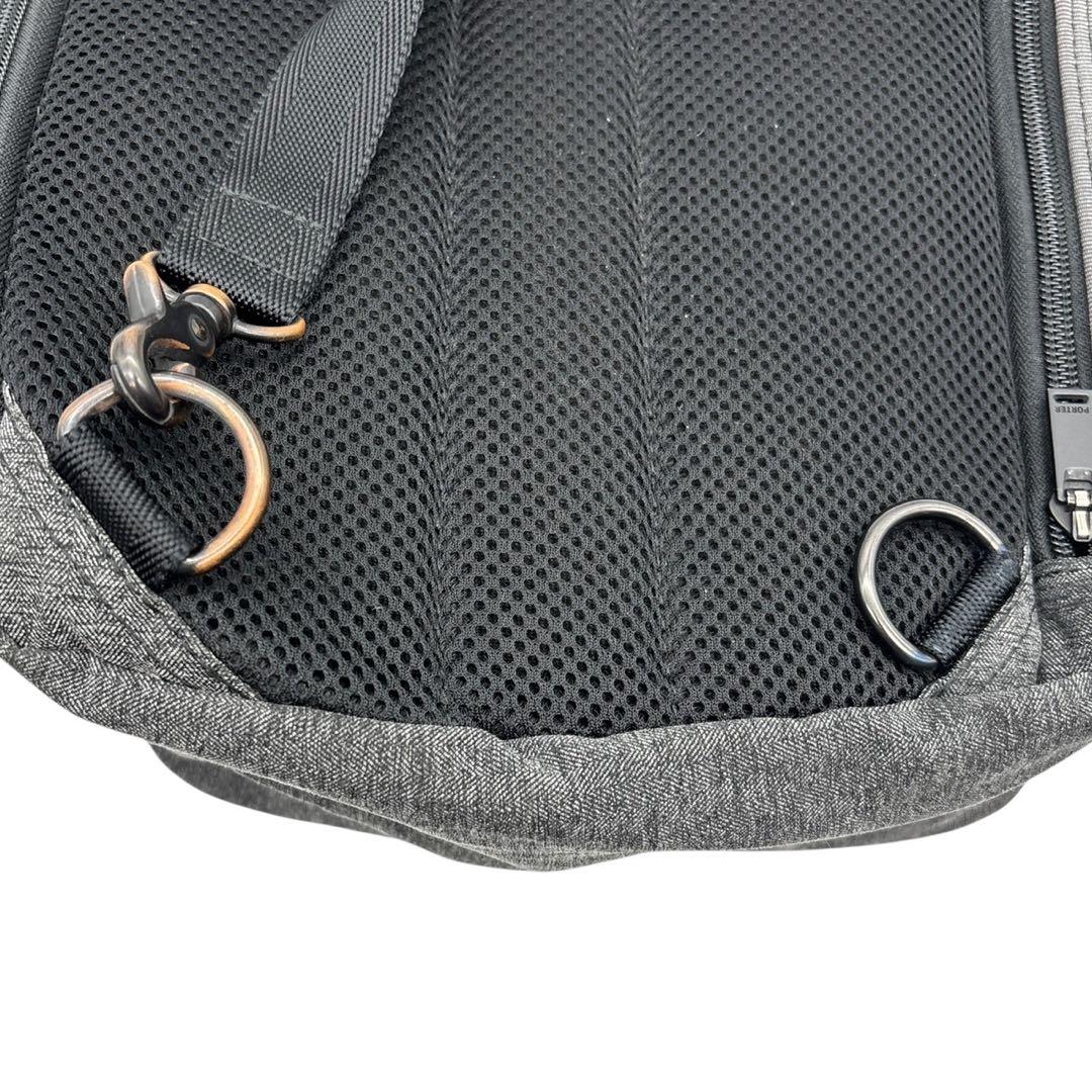 美品◎ ポーター ファンクション 斜めがけ可 ボディバッグ スリングバッグ