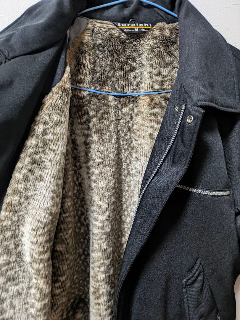 寅壱 トライチ　ドカジャン　パイロットジャンパー 2530　ヒョウ柄