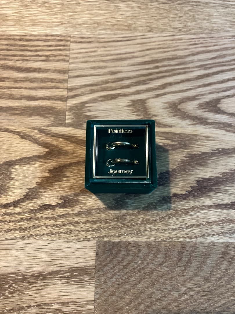 Pointless Journey ゴールドフープピアス