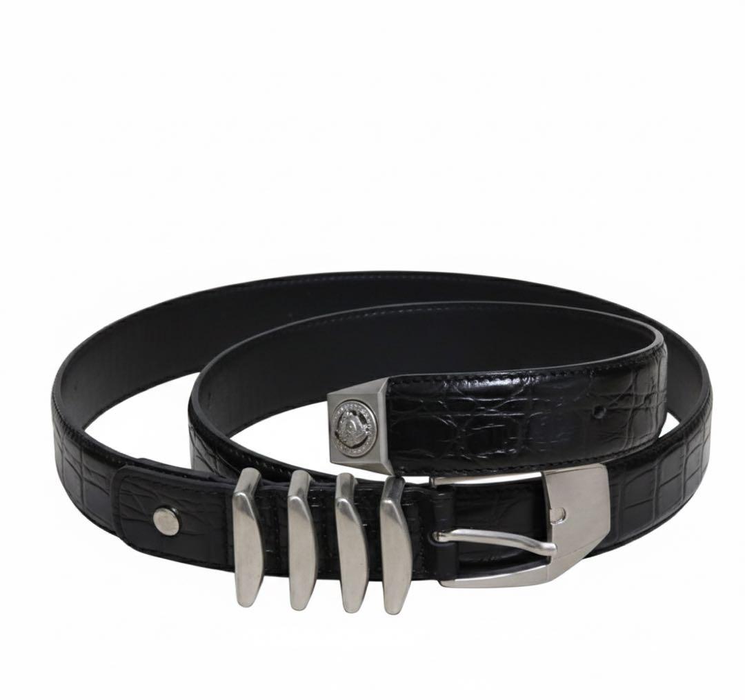 VERSACE ヴェルサーチ ４連本革ベルト