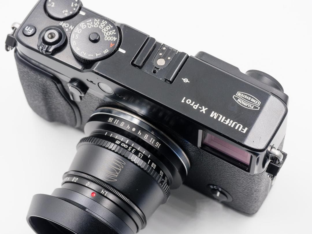 【美品】Fujifilm X-Pro1 ミラーレス一眼と35mm f1.4レンズ