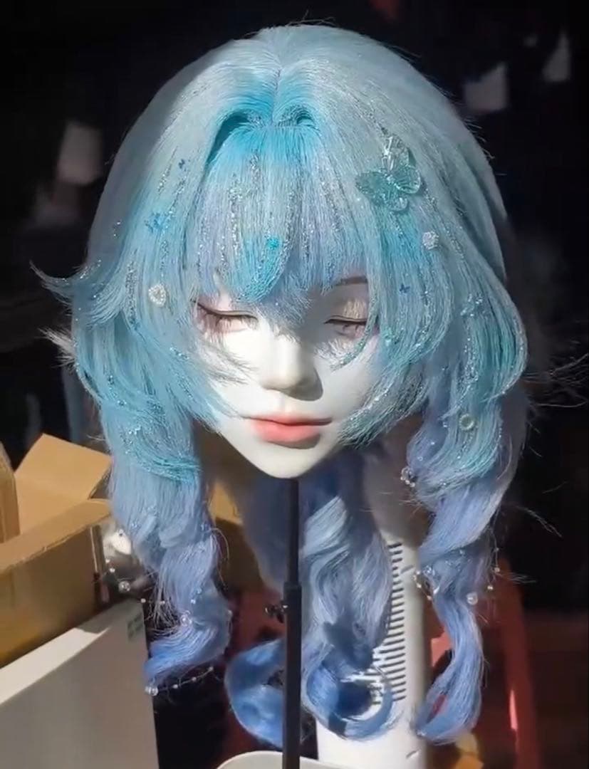 【最終値下げ】鳴潮 ショアキーパー コスプレ ウィッグ オーダーメイド【即納】