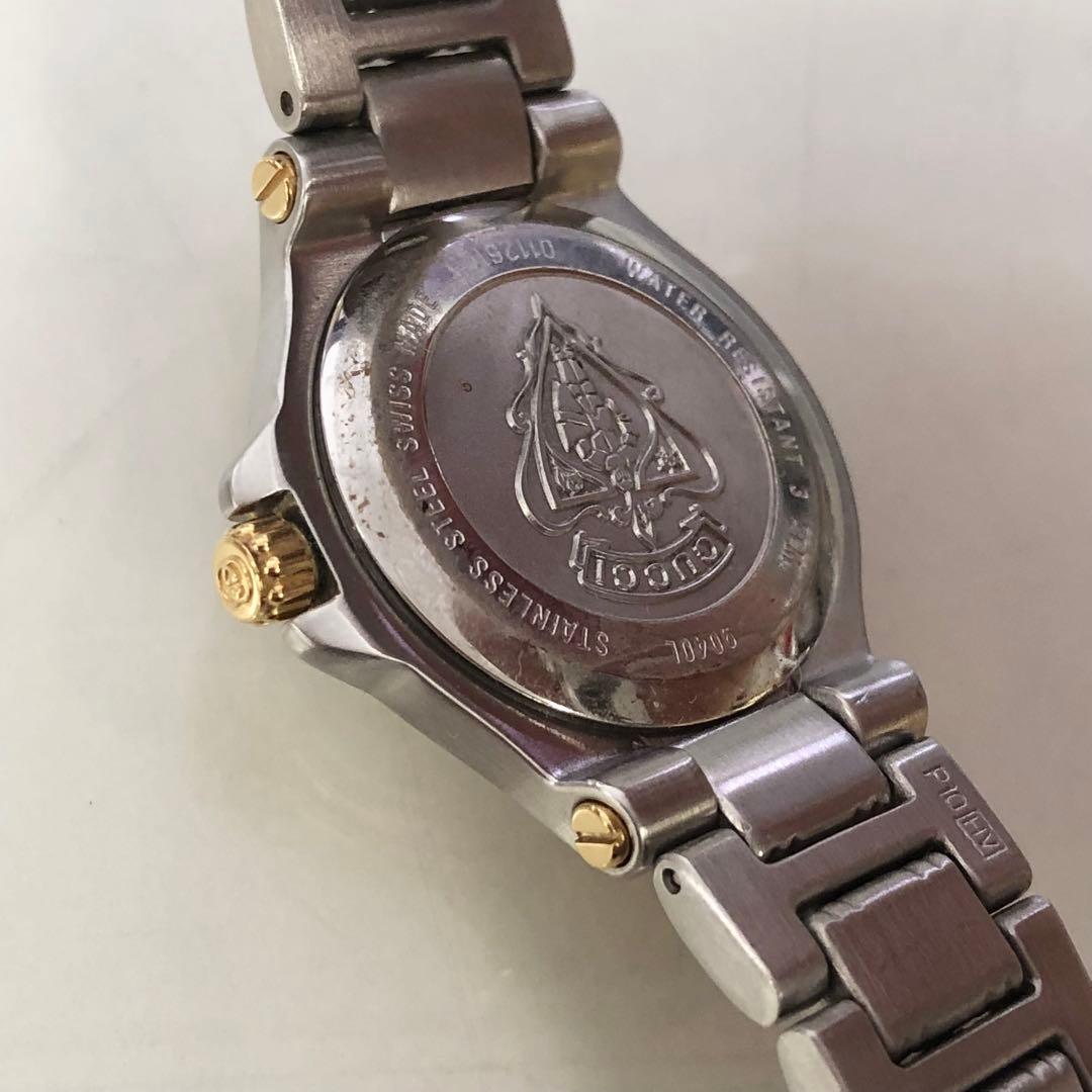 GUCCI◇9040L ラウンドフェイス 腕時計 ステンレススチール グッチ