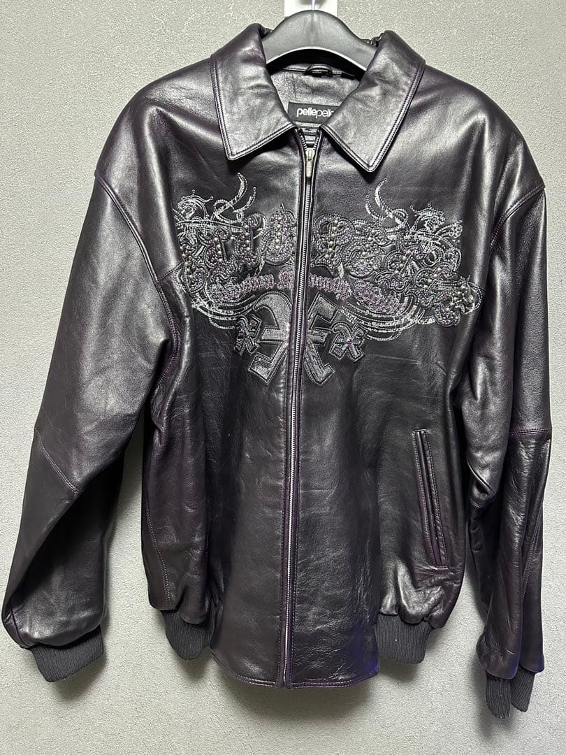 12345　pelle pelle ペレペレ スタッズ レザージャケット