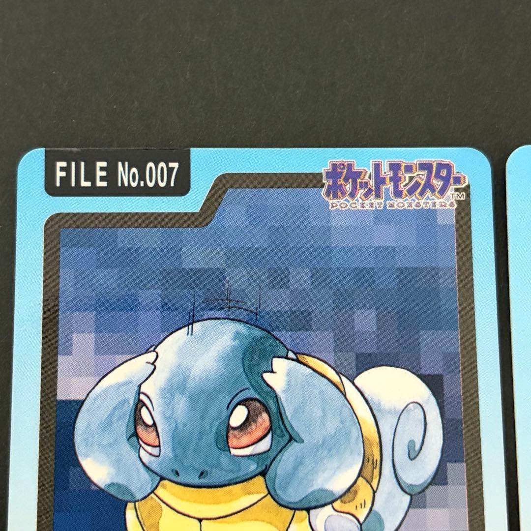 【美品】 カメックス　カメール　ゼニガメ　カードダス　ポケモンカード　進化セット