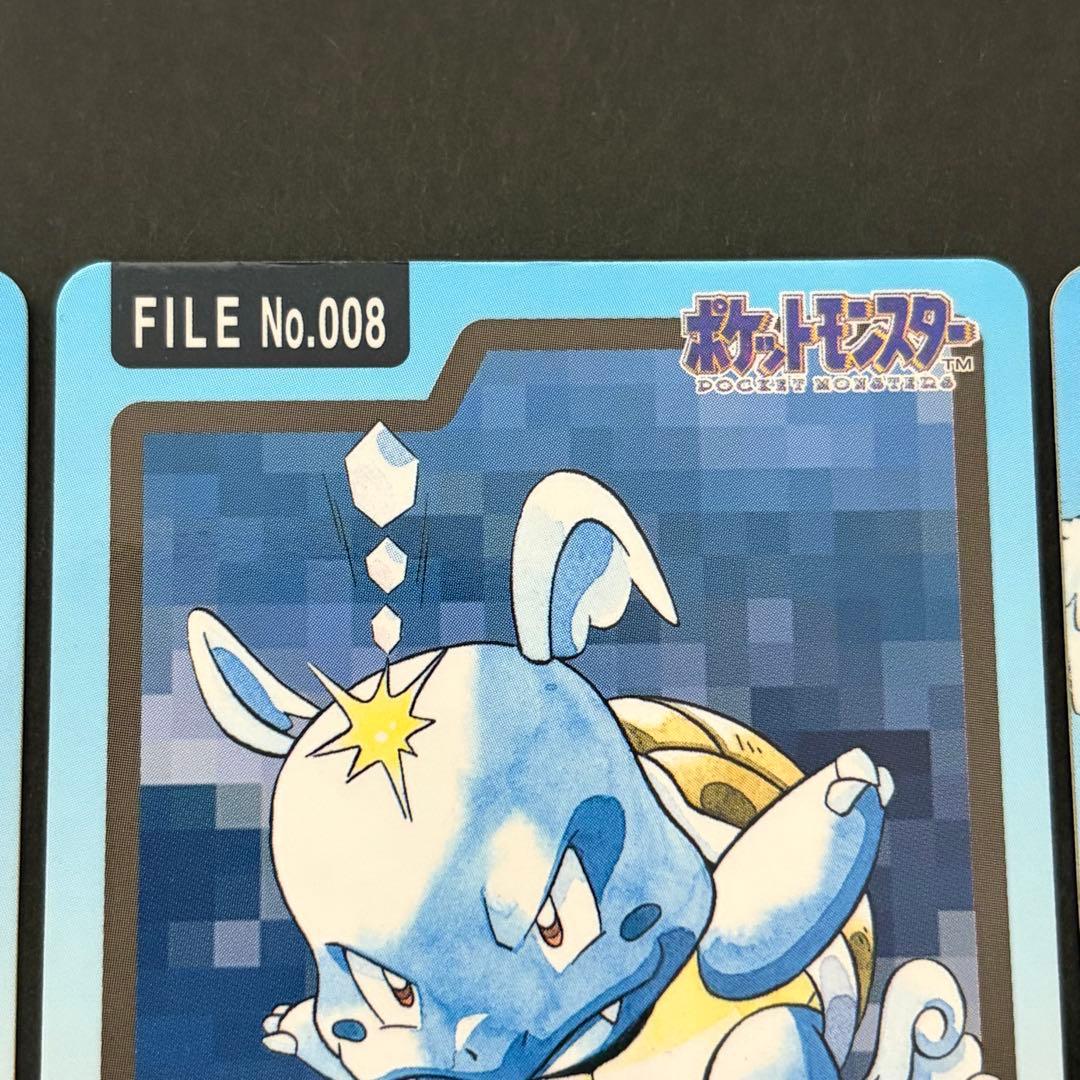 【美品】 カメックス　カメール　ゼニガメ　カードダス　ポケモンカード　進化セット