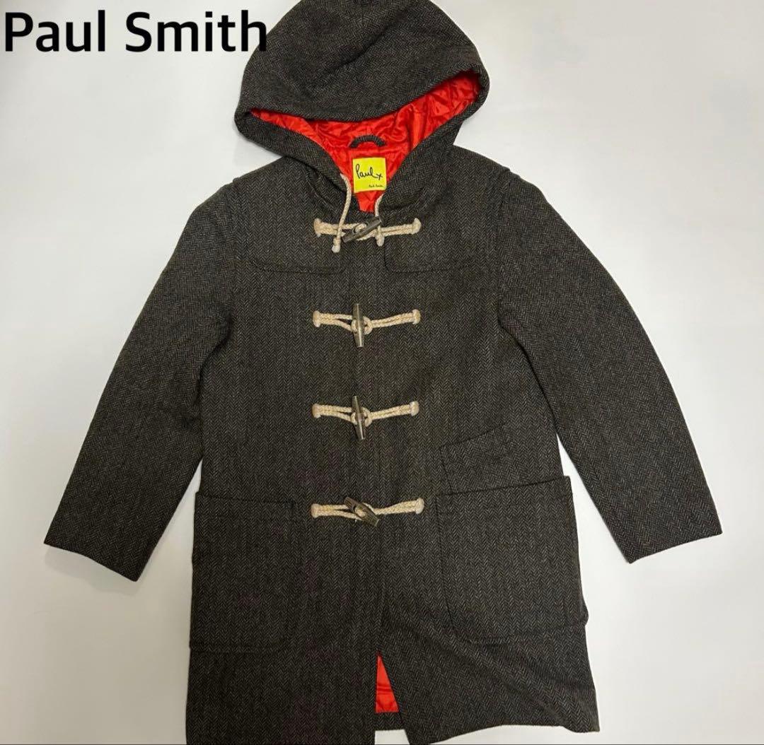 ポールスミス　ダッフルコート　ヘリンボーン　40 Lサイズ