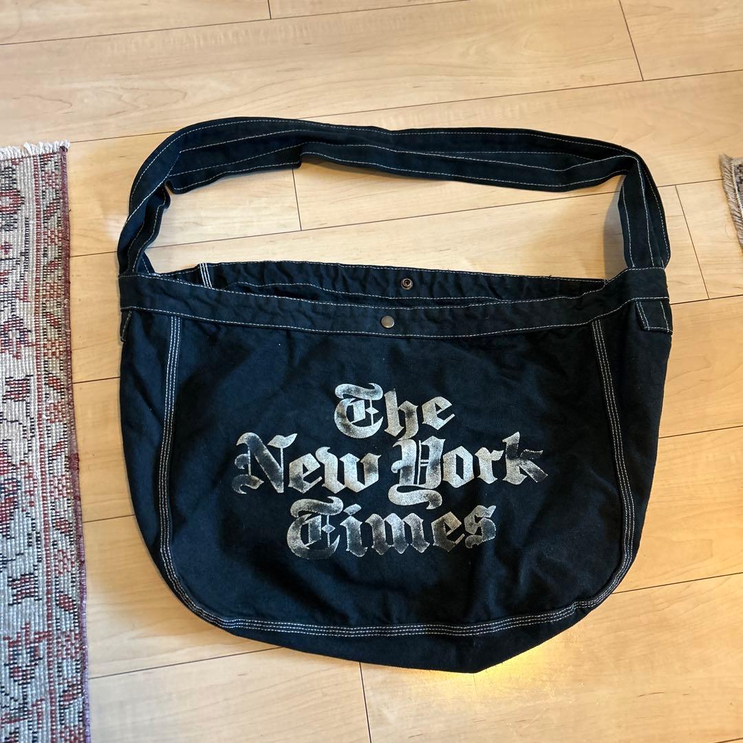 vintage ニュースペーパーバッグThe New York Times