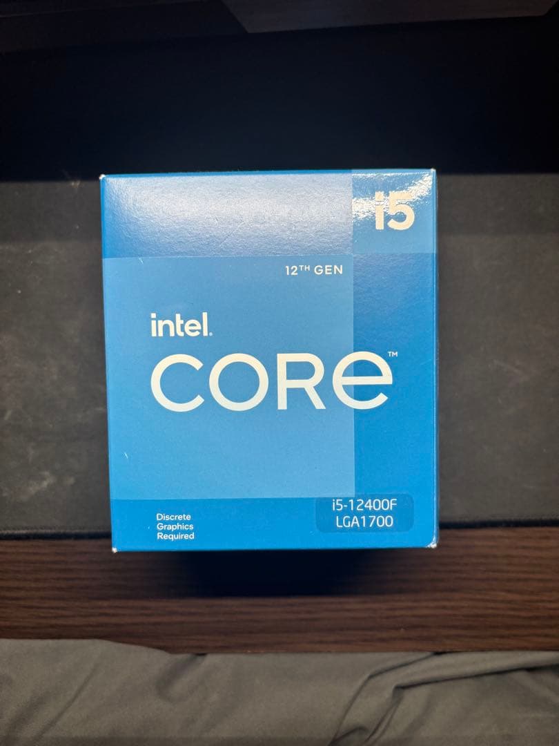 CPU i5 12400f Intel cpu