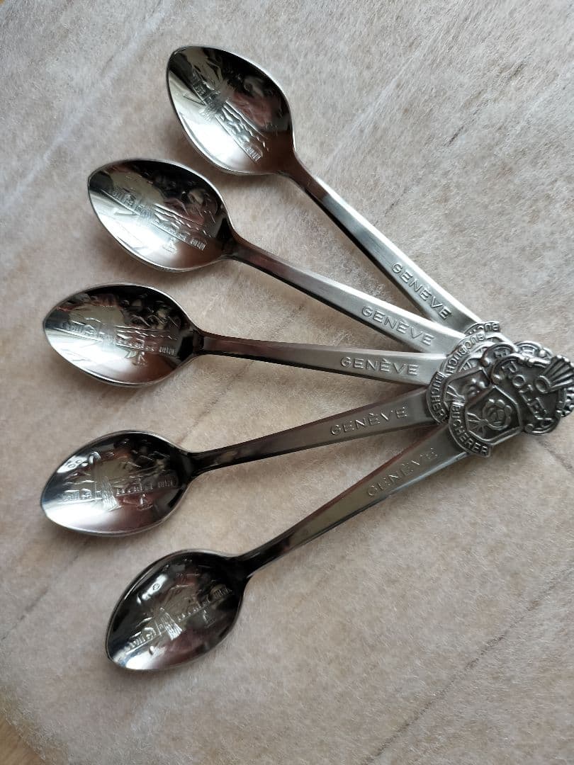 ROLEX ロレックススプーン GENEVE ジュネーブ 非売品 5本セット