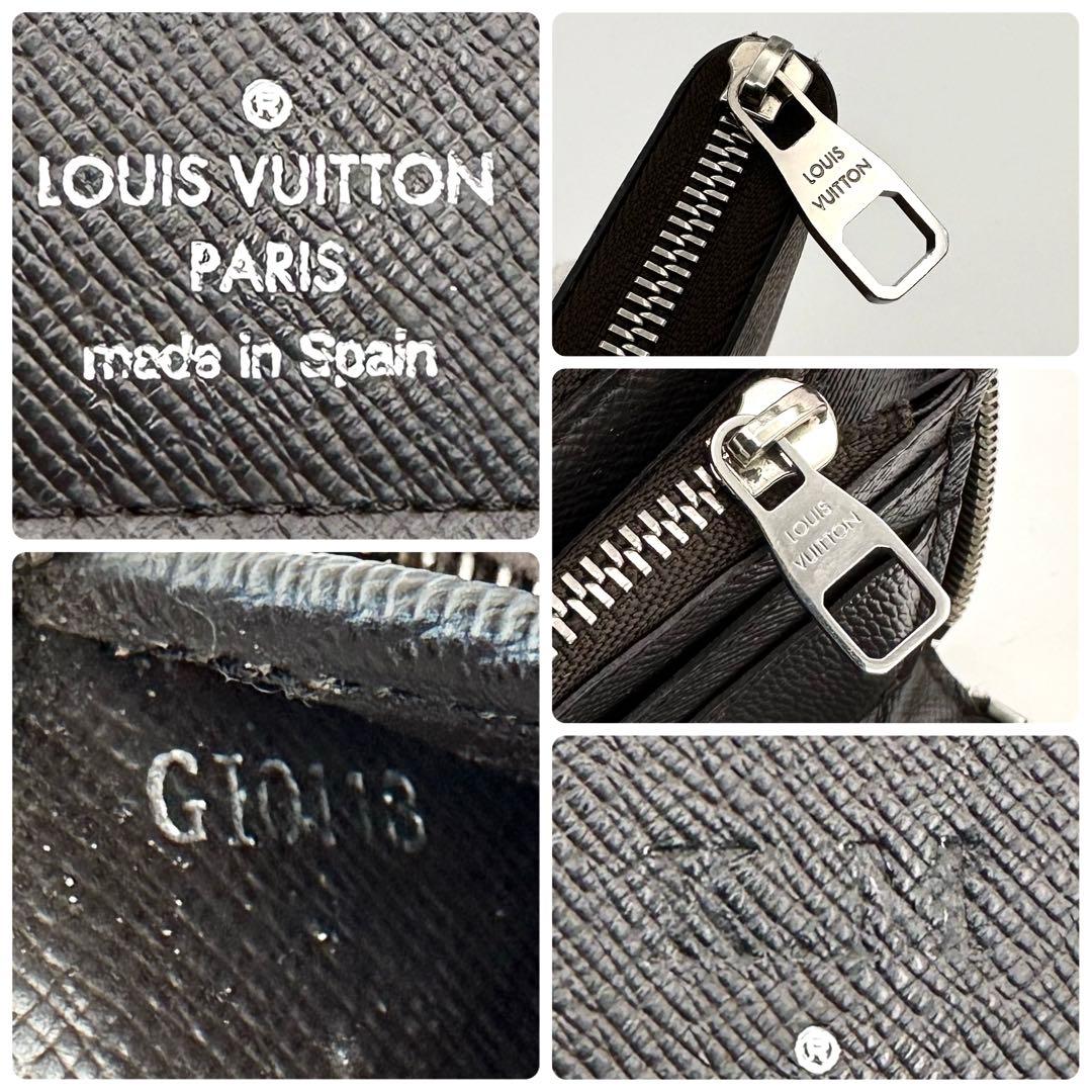 【極美品】ルイヴィトン ダミエ エベヌ ジッピーウォレット ヴェルティカル 財布