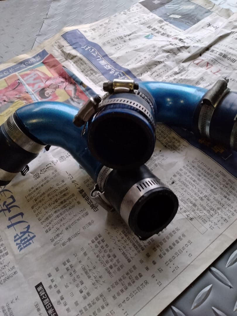 たしかスズキスポーツ、ジムニー　jb23w インタークーラーパイプ　当時物