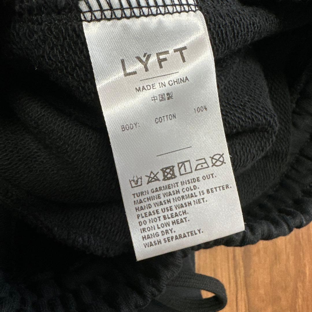 XL LYFT ウォームアップ　サイドボタンパンツ　ブラック