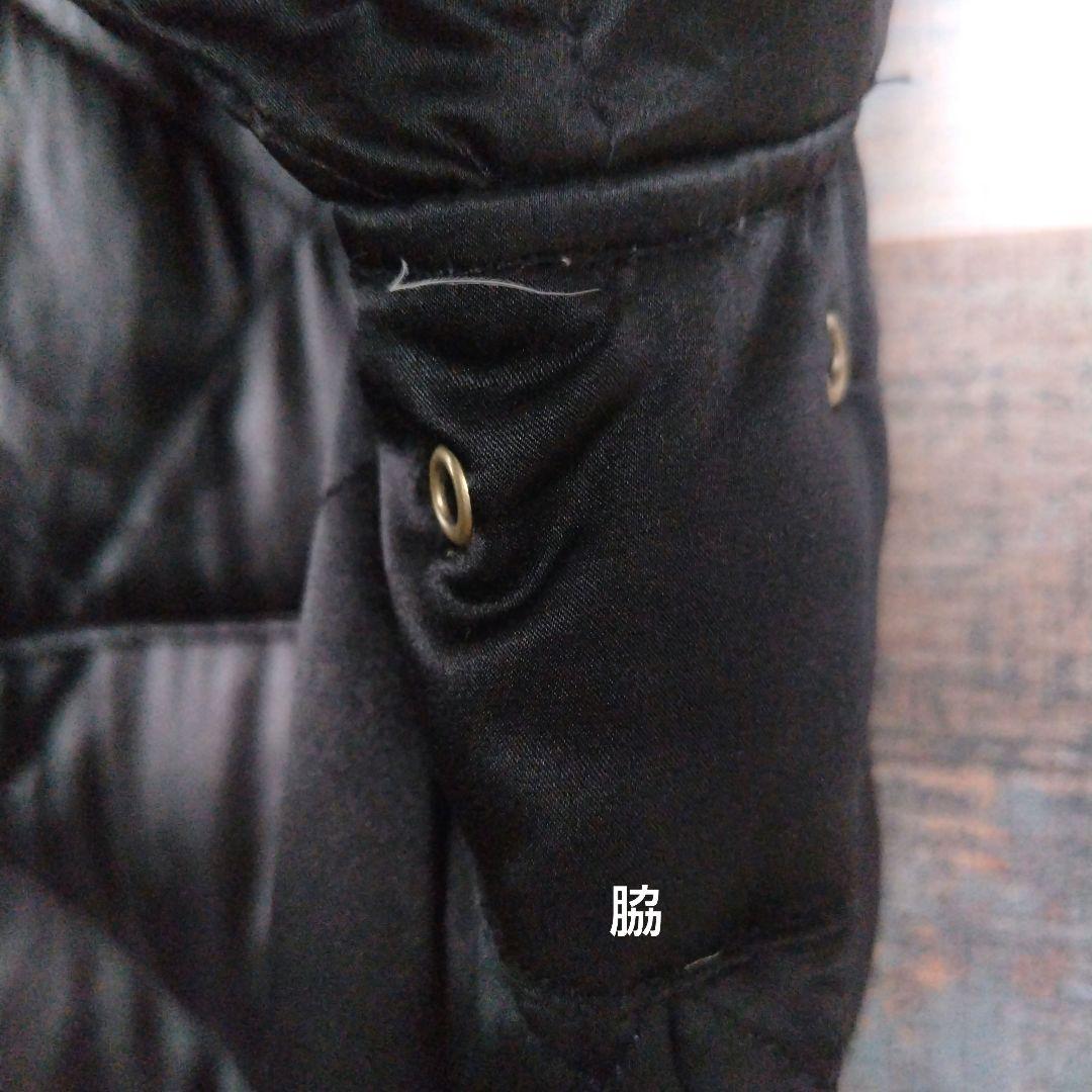 PALPH LAURENブラック ダウンフェザーコート ジャケット レディース