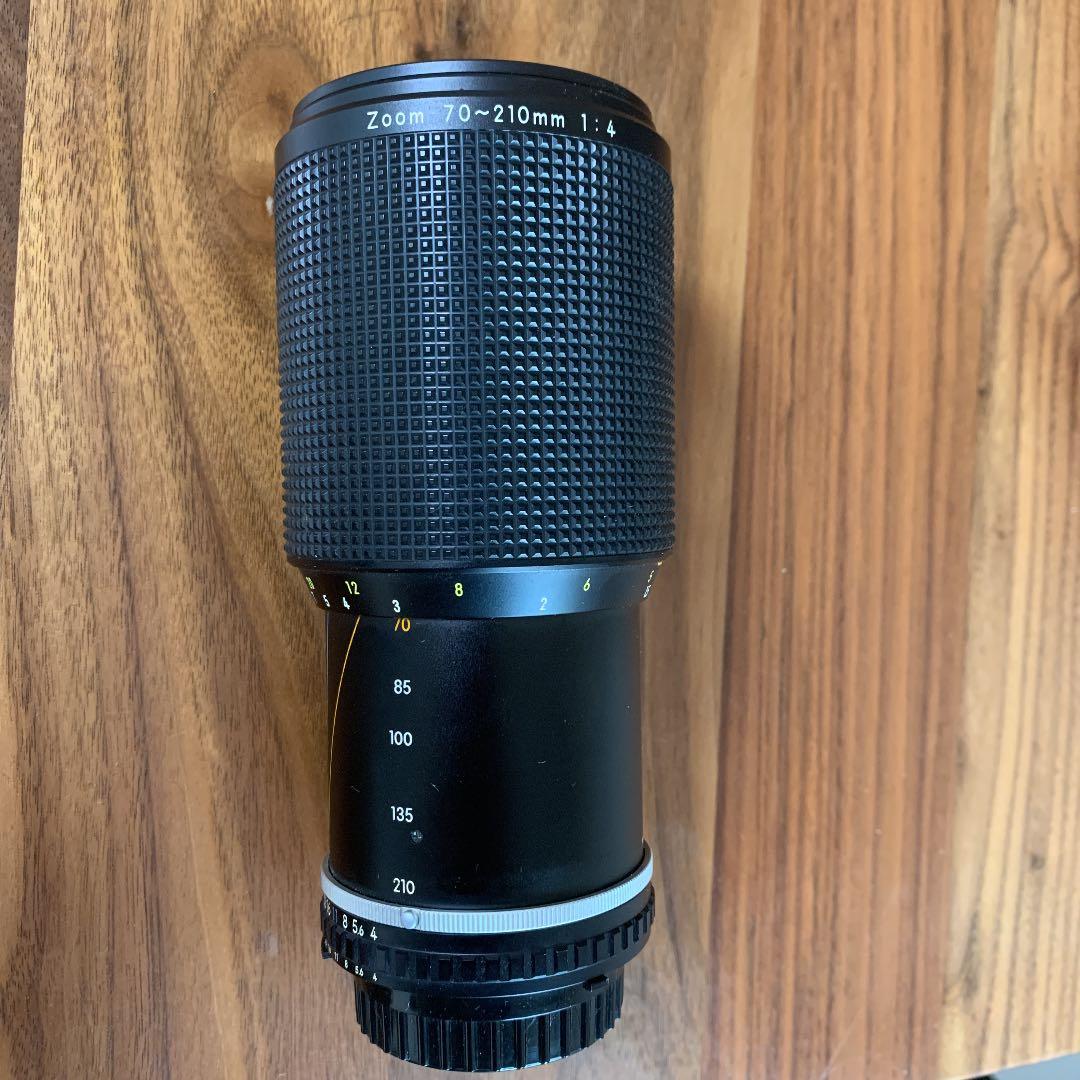Nicon 一眼レフ　フィルムカメラ　望遠レンズ
