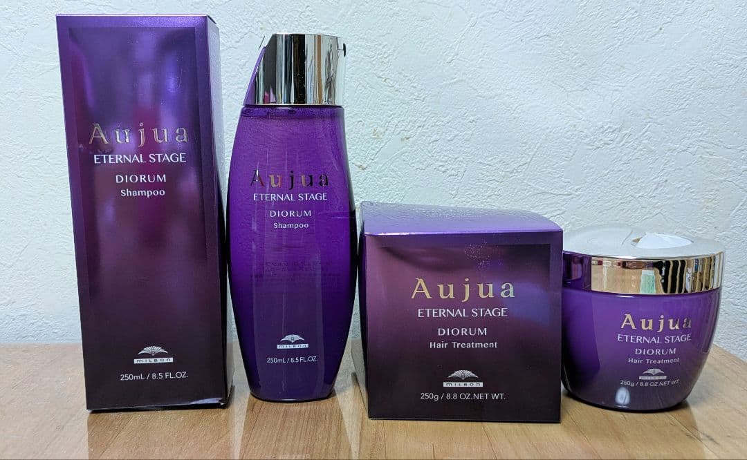 オージュア　ディオーラムシャンプー250mlトリートメント250gセット