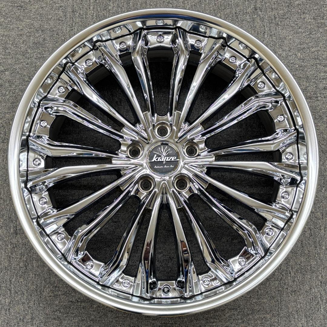 新品タイヤ付 weds クレンツェ フェルゼン アルファード ハリアー