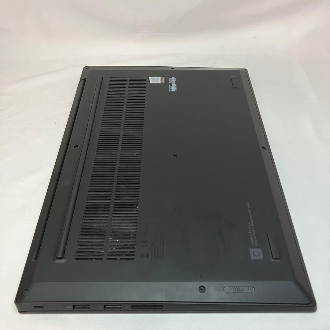 美品 ThinkPad P1 Gen3 i7 32GB 512GB NVIDIA