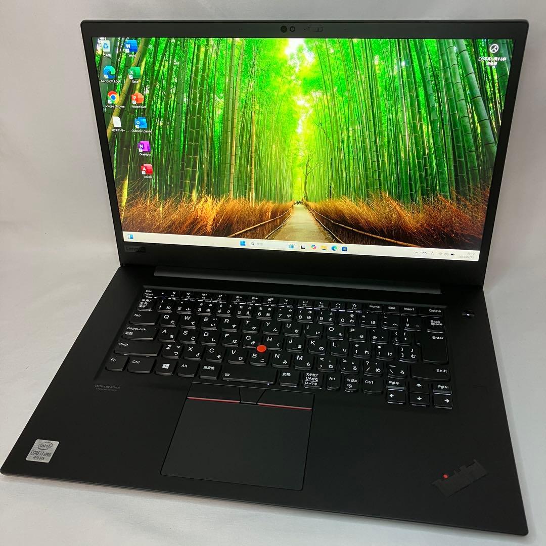 美品 ThinkPad P1 Gen3 i7 32GB 512GB NVIDIA
