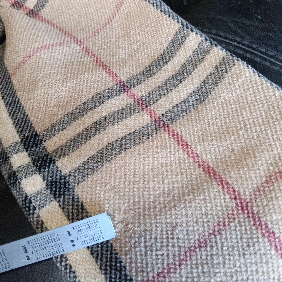 バーバリーロンドン ノバチェック柄 ウールダッフルコート レディース Lサイズ